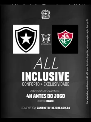 Camarote Firezone - Botafogo x Fluminense