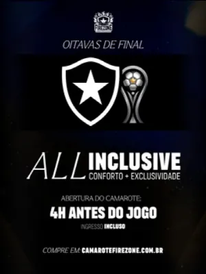 Camarote Firezone - OITAVAS DE FINAL - SUL-AMERICANA