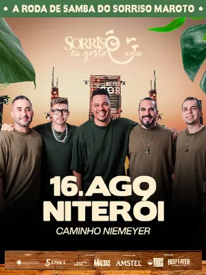 Sorriso Eu Gosto no Pagode - Niterói