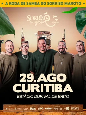 Sorriso Eu Gosto no Pagode - Curitiba