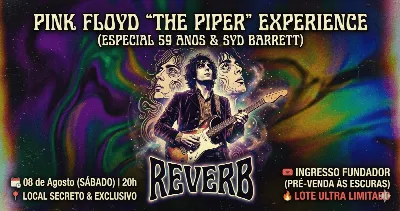 Reverb apresenta: Pink Floyd "The Piper" Experience