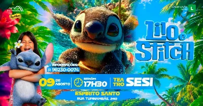 LILO STICH AO VIVO  ESPÍRITO SANTO* 09 DE AGOSTO *