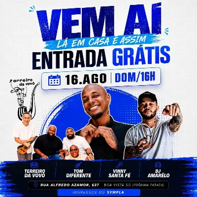 Lá em casa é assim !