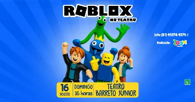ROBLOX em Recife - Teatro Barreto Júnior