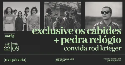 Exclusive Os Cabides + Pedra Relógio convida Rod Krieger [JUIZ DE FORA]