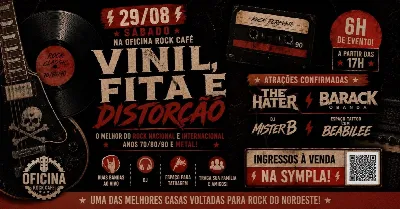 Fita, Vinil e Distoção - Rock Clássico em RECIFE