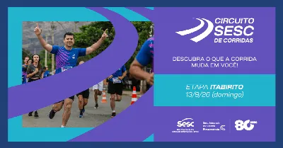 Circuito Sesc de Corridas 2026 - Etapa Itabirito