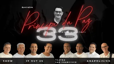 Show Banda Príncipe da Paz - 33 Anos - Tributo a David Leandro