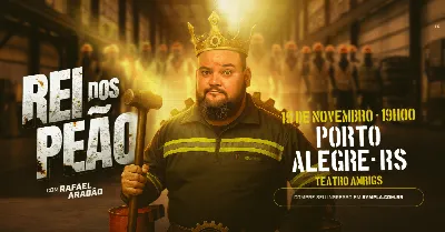 RAFAEL ARAGÃO em PORTO ALEGRE/RS - REI DOS PEÃO