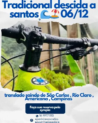 Tradicional descida a Santos