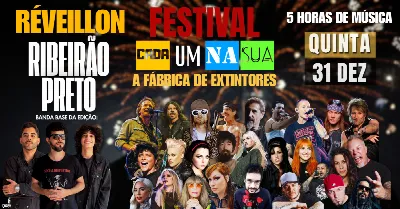 Réveillon - Festival Cada Um Na Sua em Ribeirão Preto/SP - 31/12/2026