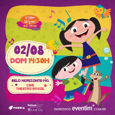 O SHOW DA LUNA - AO VIVO