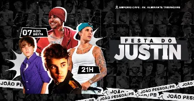 Festa do Justin em João Pessoa/PB @ 07.AGO