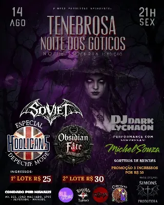 Tenebrosa noite dos góticos