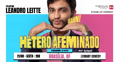 Leandro Leitte em BRASÍLIA | Hétero Afeminado