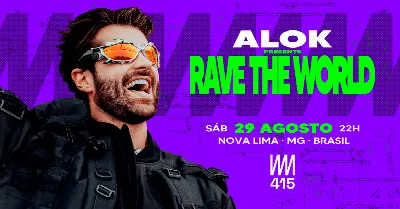 Alok apresenta Rave The World no Club415