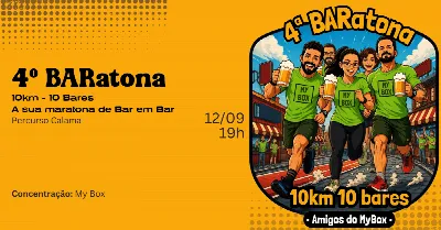 BARatona PVH - 4ª Edição - A sua Maratona de Bar em Bar