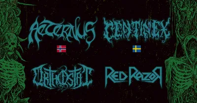 VERÃO DO CAOS com AETERNUS - CENTINEX - ORTHOSTAT - RED RAZOR