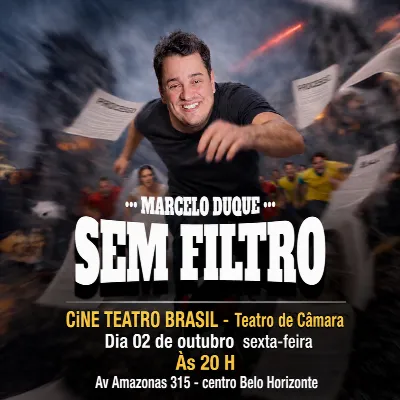 MARCELO DUQUE APRESENTA "SEM FILTRO"