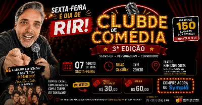 CLUBE DE COMÉDIA  3ª EDIÇÃO