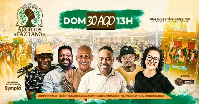 6ª EDIÇÃO SAMBA DOS AROEIROS