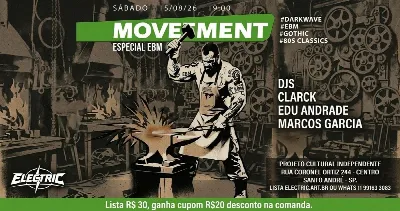 Movement Especial EBM  A Forja do Som Industrial