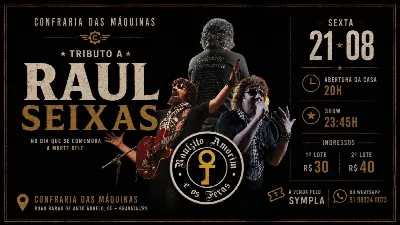 Raulzito Amorim e Os Feras! Tributo a Raul Seixas!