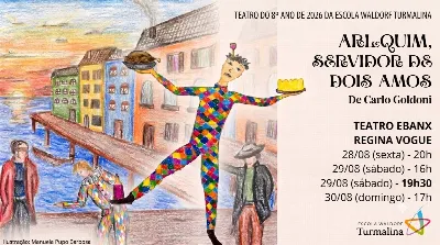 Arlequim, servidor de dois amos