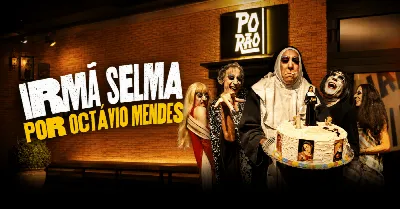 Octávio Mendes - Irmã selma no Porão Comedy BC