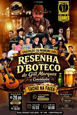Gravação do DVD Resenha D'Boteco