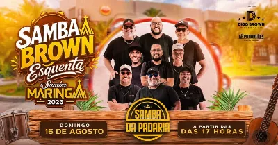 SAMBA BROWN Esquenta Sba Maringá
