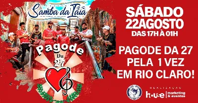PAGODE DA 27 EM RIO CLARO - SAMBA DA IAIÁ