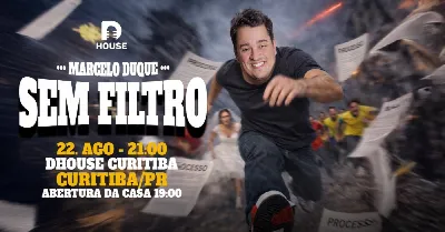 Marcelo Duque em "Sem Filtro" / Stand up Comedy