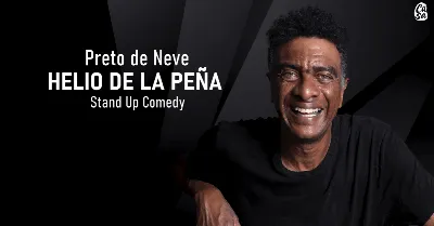 Preto de Neve -Helio de La Peña no Porão Comedy BC
