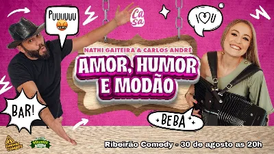 NATHI GAITEIRA no Ribeirão Comedy
