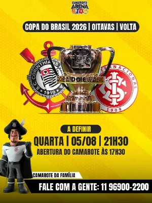 Corinthians x Internacional  - Camarote Arena Kids