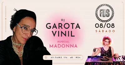 DJ GAROTA VINIL - ESPECIAL MADONNA