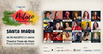 PEITAÇO Mulheres e Canções | Santa Maria