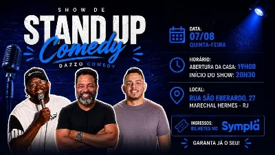 SHOW  DE STAND UP COMEDY NO ESPAÇO 27