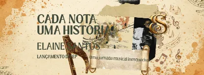 Lançamento EP - Cada Nota um História (Elaine Santos)