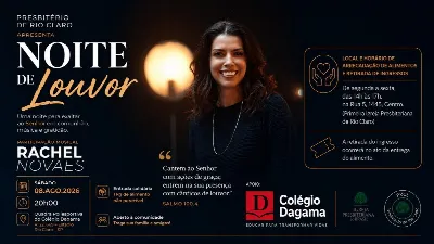 NOITE DE LOUVOR | Participação especial de Rachel Novaes