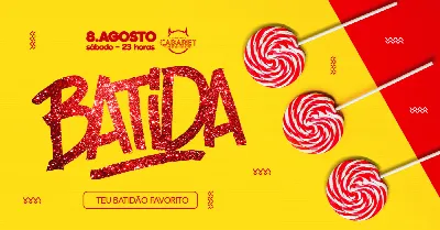 BATIDA // SÁBADO // 08.08 // CABARET
