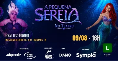 A PEQUENA SEREIA NO TEATRO