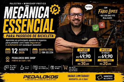 Mecânica Essencial para Passeios de Bicicleta | Workshop Prático com Fábio Lopes