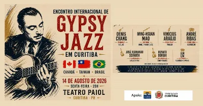 ENCONTRO INTERNACIONAL DE GYPSY JAZZ EM CURITIBA