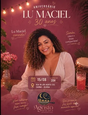 Lu Maciel convida especial 30 anos