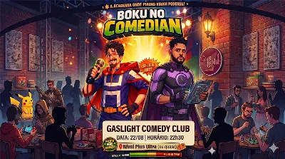 BOKU NO COMEDIAN com GABRIEL OZAKI e JERVAL MACHADO / STAND UP COMEDY em CURITIBA