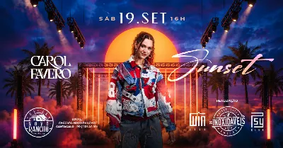 SUNSET COM CAROL FAVERO