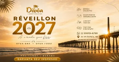 Réveillon Dibôa 2027 - A virada que fica.