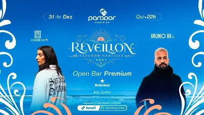 PARADOR MARESIAS | RÉVEILLON 2027 | 31/12 ASHIBAH - BRUNO BE